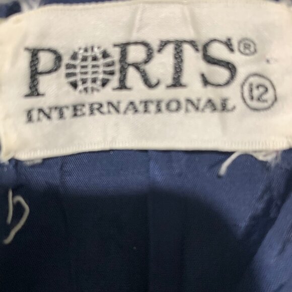 VINTAGE PORTS INTERNATIONAL CORDUROY BELTED DRESSES SIZE 12 - Picture 7 of 7